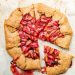 Easy Rhubarb Galette with Cardamom