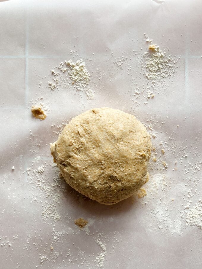 galette dough ball