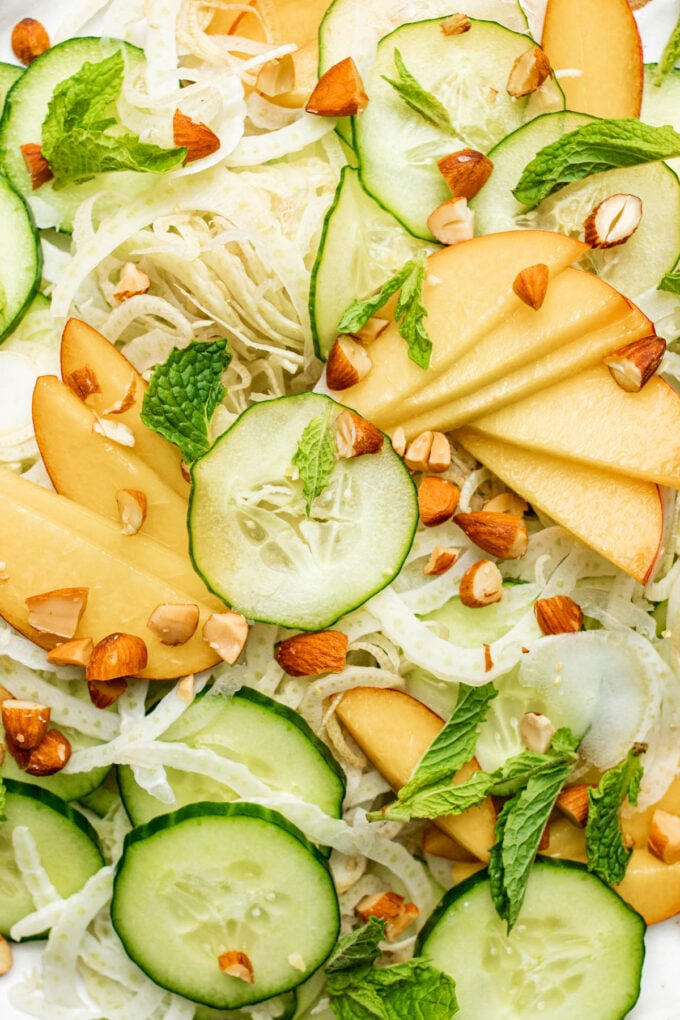 cucumber fennel salad 