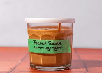 Craveable Peanut Sauce with Fresh Ginger