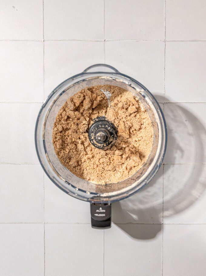 dough in food processor