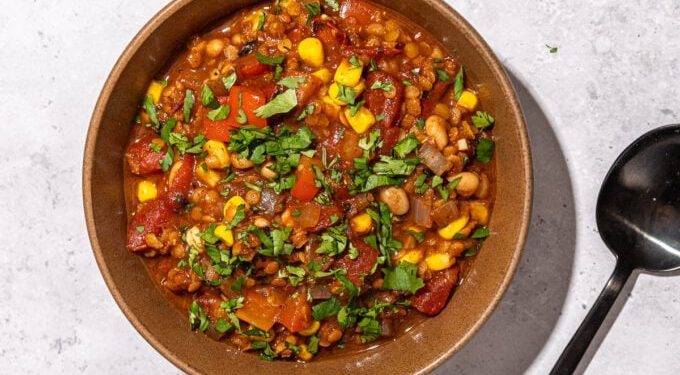 Smoky Red Lentil Chili