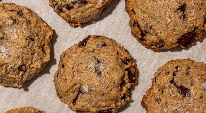 30 Minute Tahini Chocolate Chip Cookies