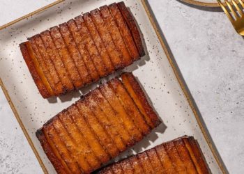 Maple Miso Glazed Tofu Roast