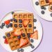 High Protein Waffle with Red Lentils