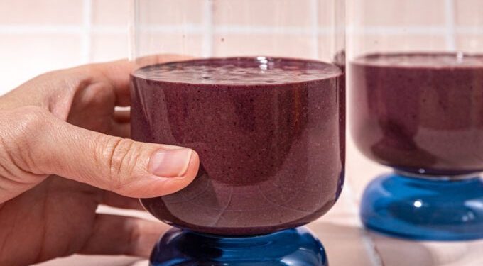 Luscious Black Forest Smoothie (15g protein!)