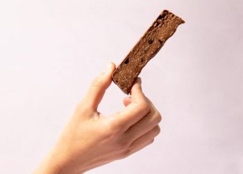 Tummy Friendly Mint Chip Protein Bars (24g protein!)