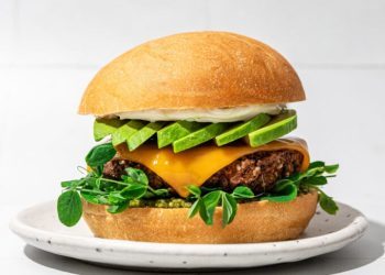 Easy Cumin Lime Black Bean Burgers with Oats