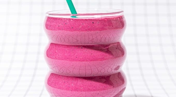 Cherry Beet Power Smoothie (23g protein!)