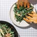 Creamy Maple Tahini Kale and Apple Salad