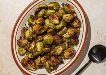 Easy Oven Roasted Maple Balsamic Brussels Sprouts