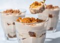 No Bake Vegan Banana Biscoff Pudding with Tofu