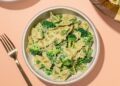 Creamy Broccoli Pasta Salad with Green Goddess Dressing