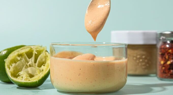 Creamy Cashew Dressing with Ginger and Lime